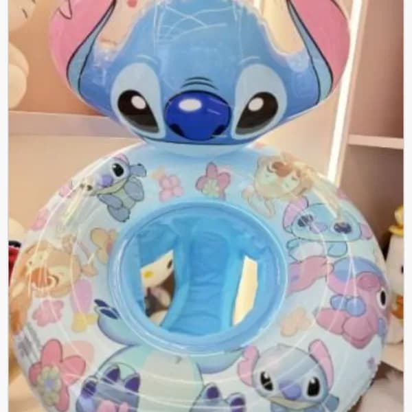 Koło do pływania z siedziskiem Stitch 70cm dla dzieci