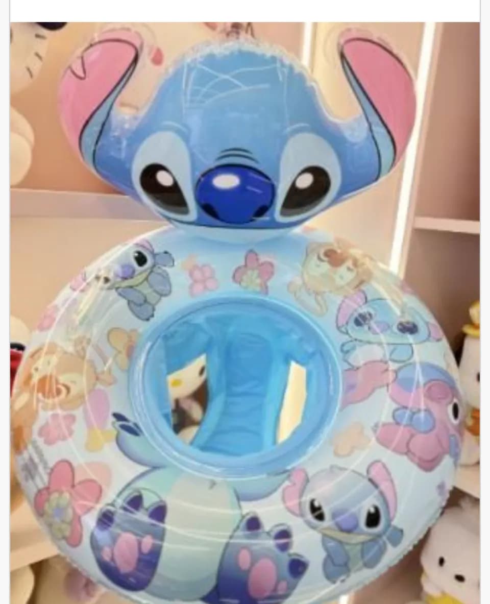 Koło do pływania z siedziskiem Stitch 70cm dla dzieci