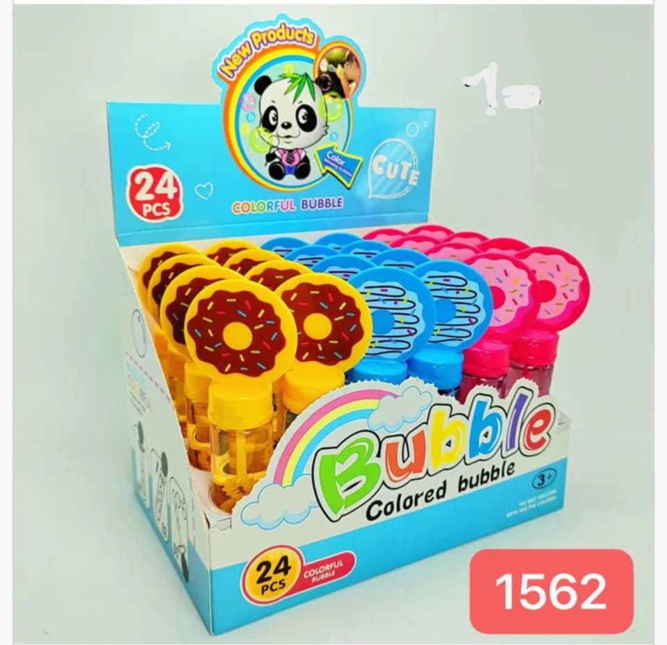 Miecz na Bańki Mydlane Pączek Display 24 szt.