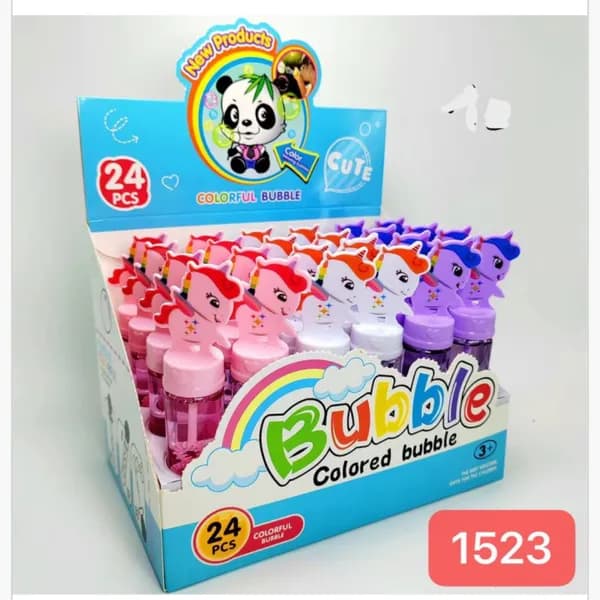 Miecz na Bańki Mydlane Jednorożec, zestaw 24 szt.