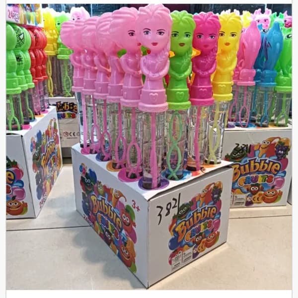 Miecz na Bańki Mydlane Księżniczka, 24 szt. Mix Kolorów