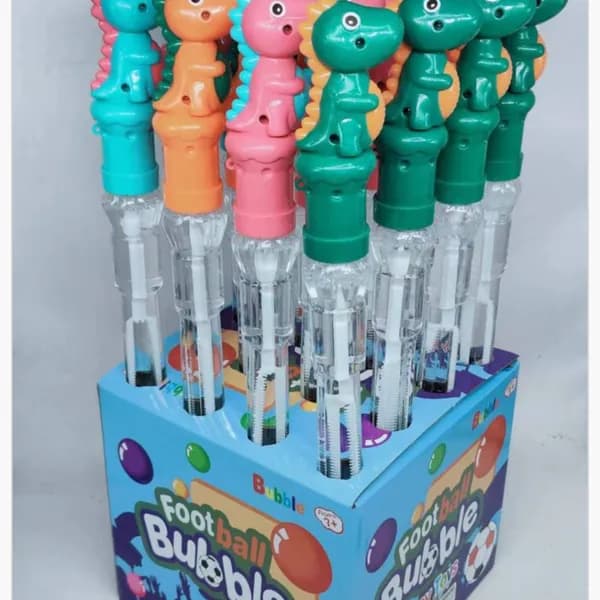 Miecz na Bańki Mydlane Dinozaur, Zestaw 16 sztuk