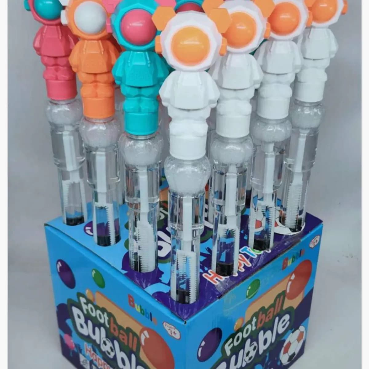 Miecz na Bańki Mydlane Astronauta 16 szt. - Zestaw Hurtowy