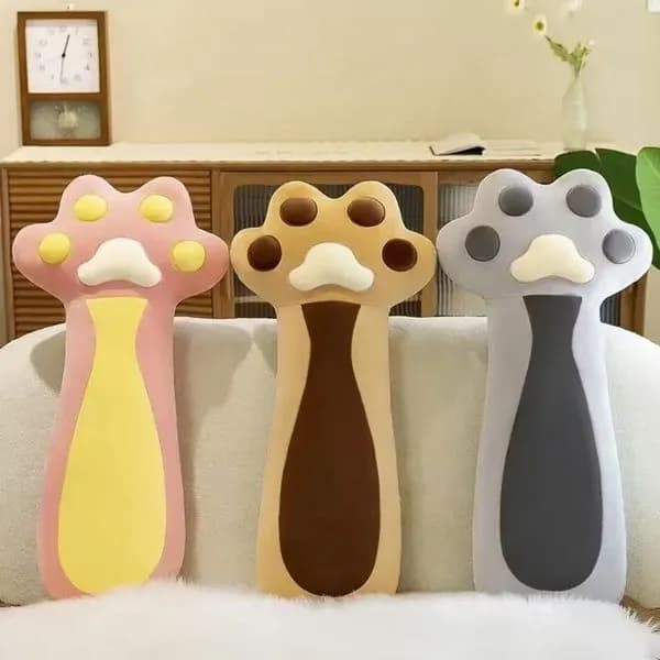 Maskotka Pluszowa 70cm Długa Łapa Kota Mix Kolorów