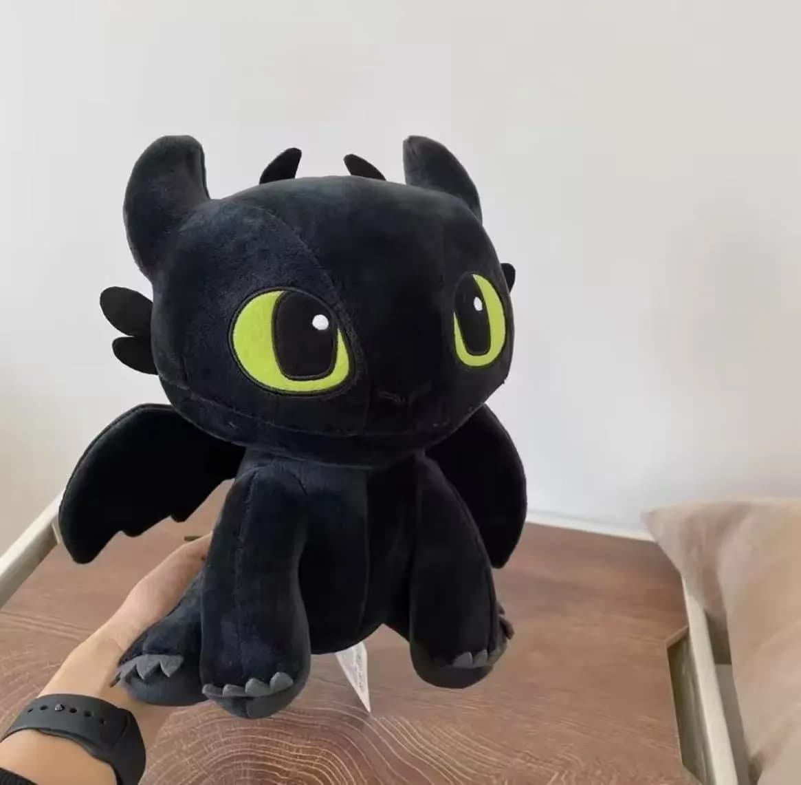 Maskotka Pluszowa 30cm Biały Smok Toothless