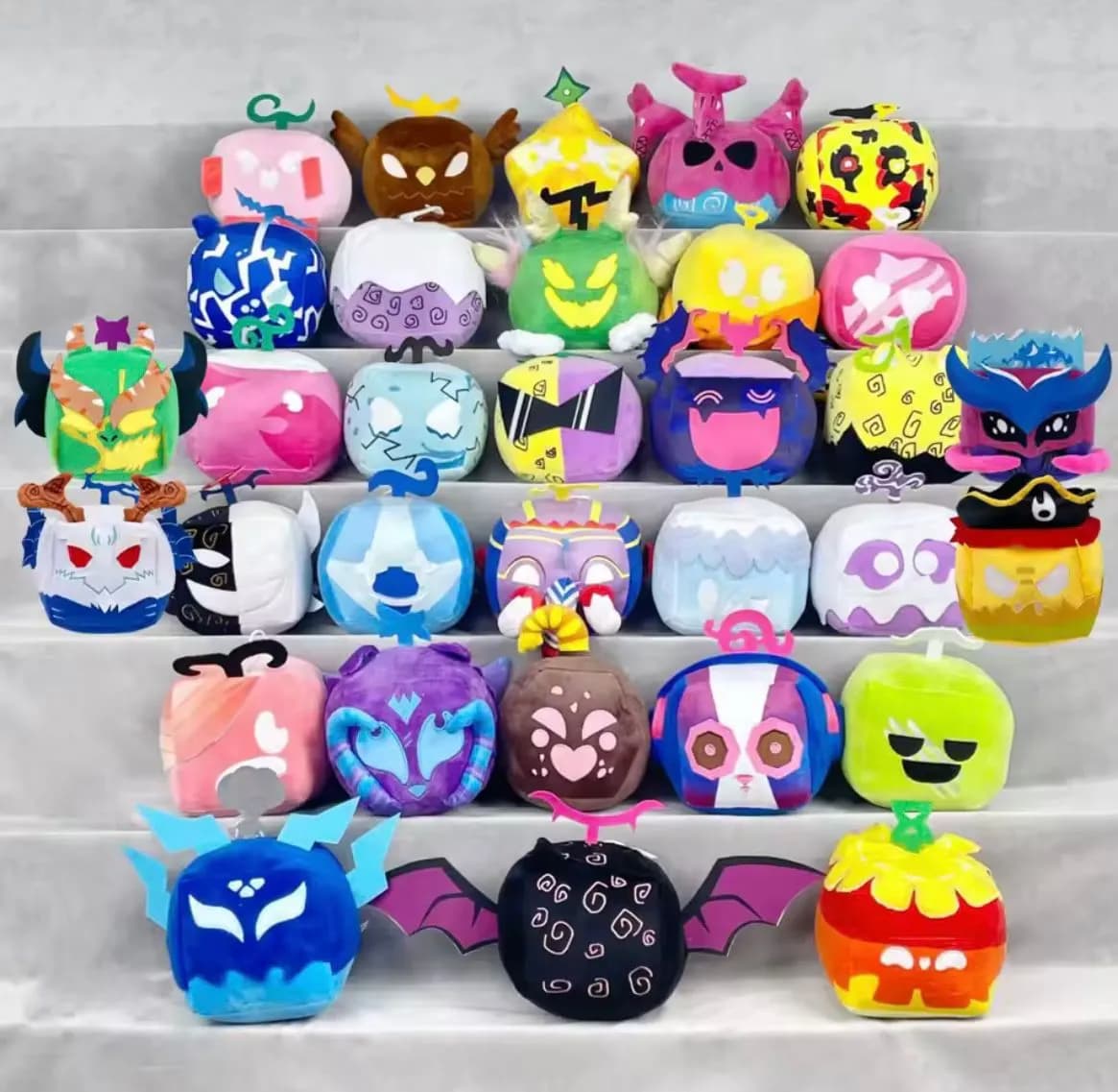 Maskotka Pluszowa 20cm Kwadratowy Owoc Blox Fruits Mix Wzorów