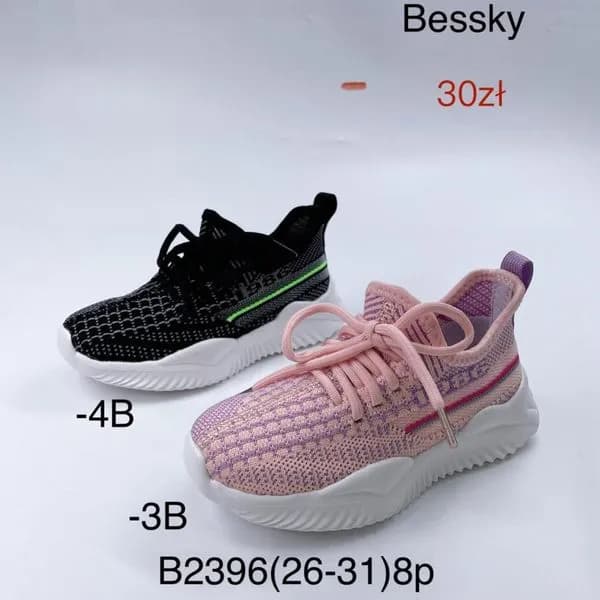 TRAMPKI DZIECIĘCE Bessky Rozmiary 26-31 Sportowe Siateczkowe