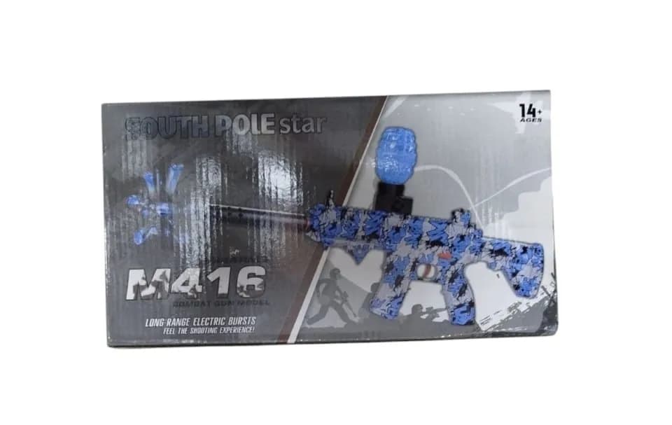 Pistolety na Kulki Żelowe M416 South Pole Star, Automat, Niebieski