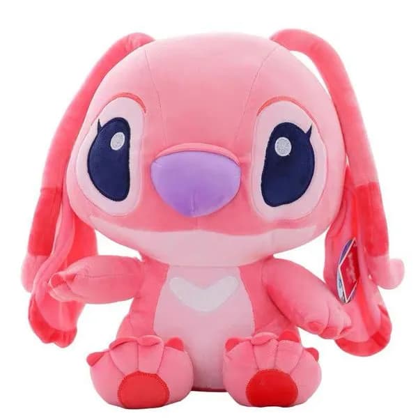 Maskotka Pluszowa Stitch Angel Różowa 45cm Przytulanka
