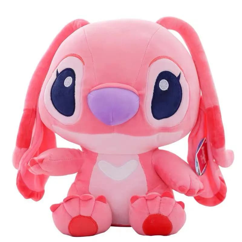 Maskotka Pluszowa Stitch Angel Różowa 45cm Przytulanka
