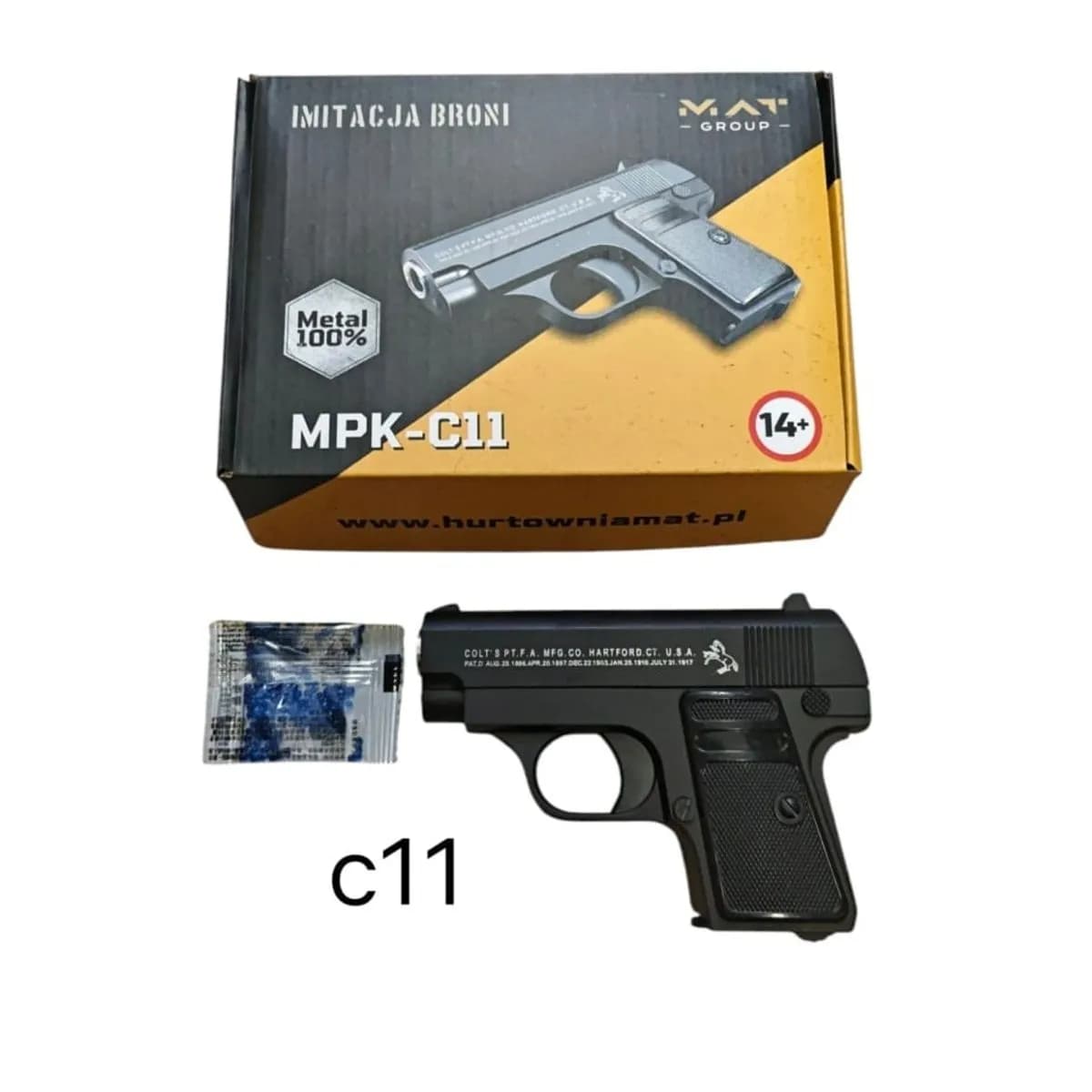 Pistolety Metalowy C11