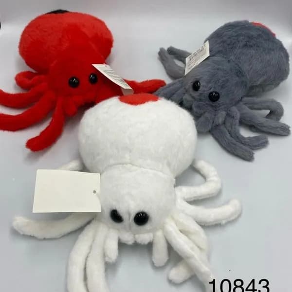 Maskotka Pluszowa Pająk Mix Kolorów 12 szt.