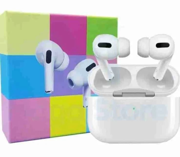 Słuchawki bezprzewodowe douszne TWS z etui ładującym, białe