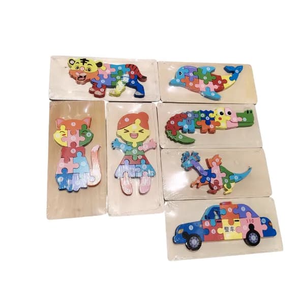 Zabawka Drewniane Puzzle