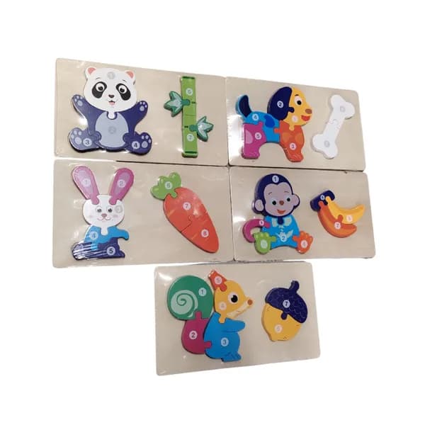 Zabawka Drewniane Puzzle