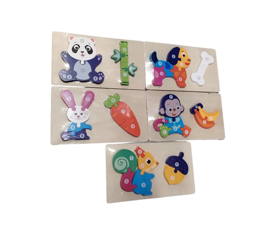 Zabawka Drewniane Puzzle