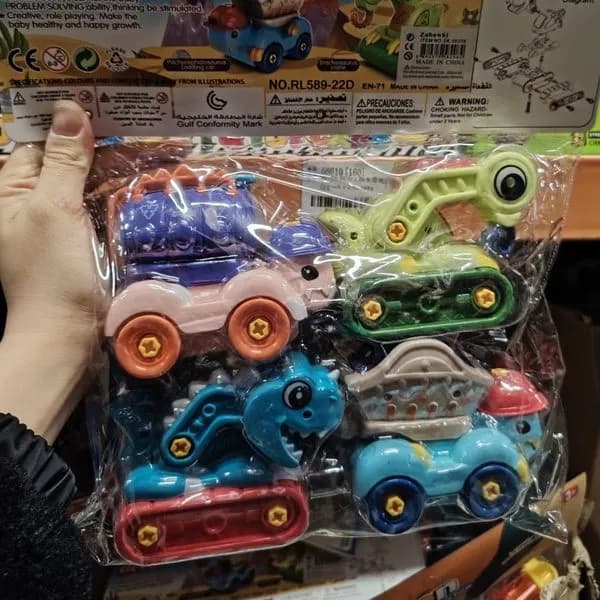 Zabawka Samochod Dinosaur