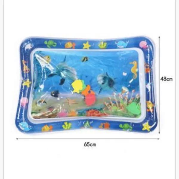 Mata Wodna Sensoryczna dla Niemowląt 65x48cm - Motyw Ocean