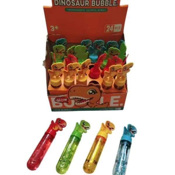 Bańki Mydlane Dinosaur Bubble Tyrannosaurus 24 szt. Mix Kolorów