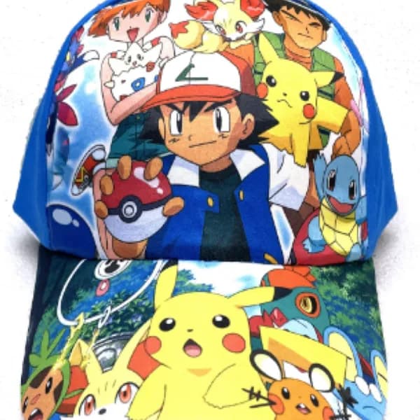 Kapelusz Pokemon - Czapka z daszkiem dziecięca, nadruk Full Print