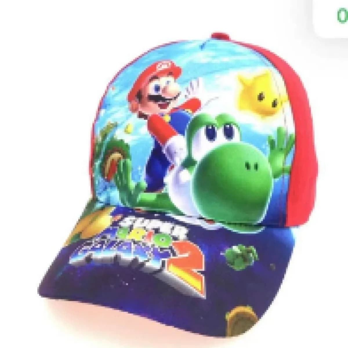 Czapka z daszkiem Super Mario Galaxy 2 Yoshi