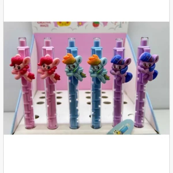 Długopis Creative Pen z labiryntem i kucykiem 3D, 36 szt.