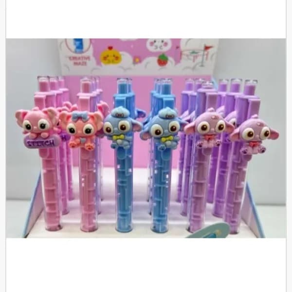 Długopis Creative Maze Stitch z labiryntem, mix kolorów 36 szt.