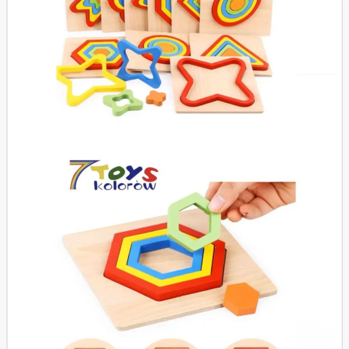 Zabawka Edukacyjna Drewniane