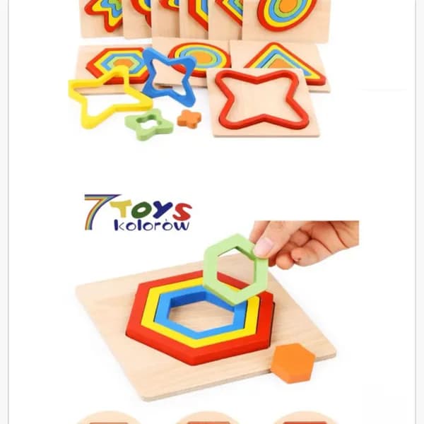 Zabawka Edukacyjna Drewniane