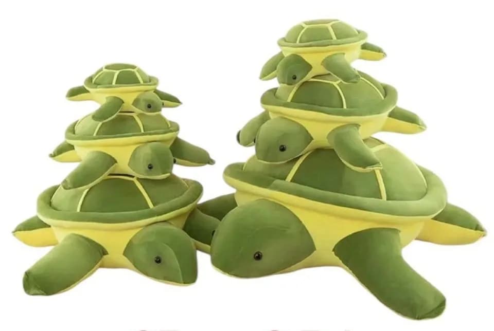 Maskotka Pluszowa Żółw Zielony 30cm