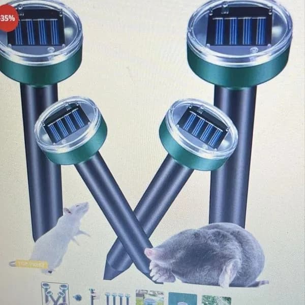 Odstraszacz na Krety i Gryzonie Sonic Solarny