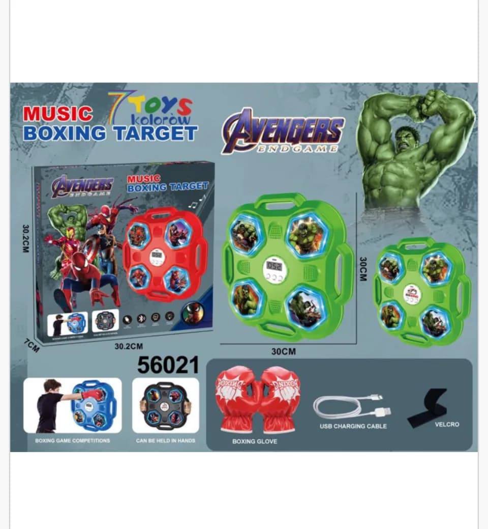 Music Boxing Target Avengers