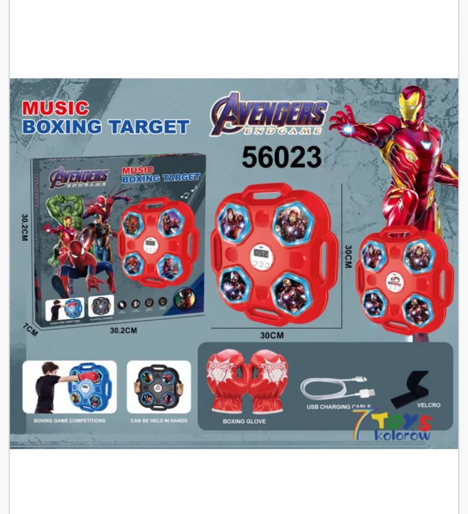 Music Boxing Target Avengers
