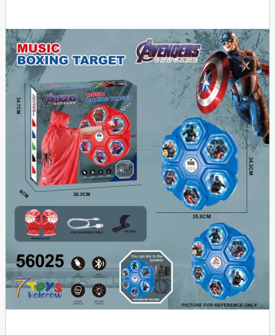Music Boxing Target Avengers