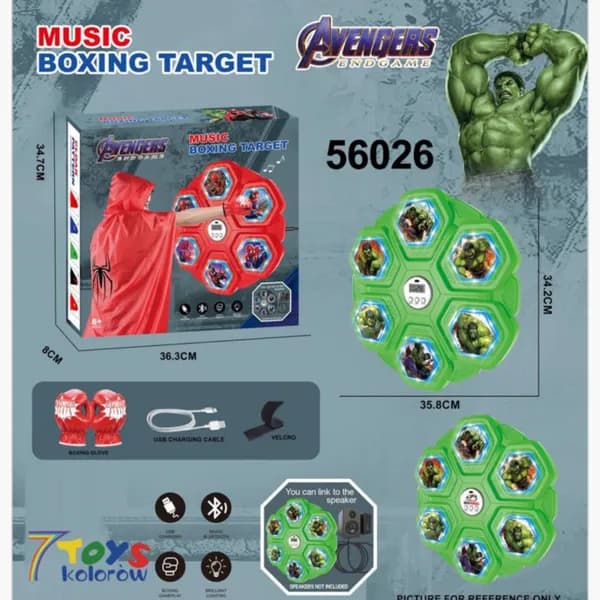 Music Boxing Target Avengers