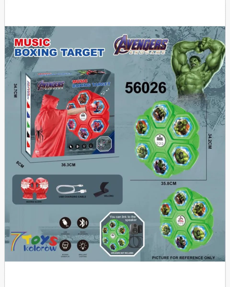 Music Boxing Target Avengers