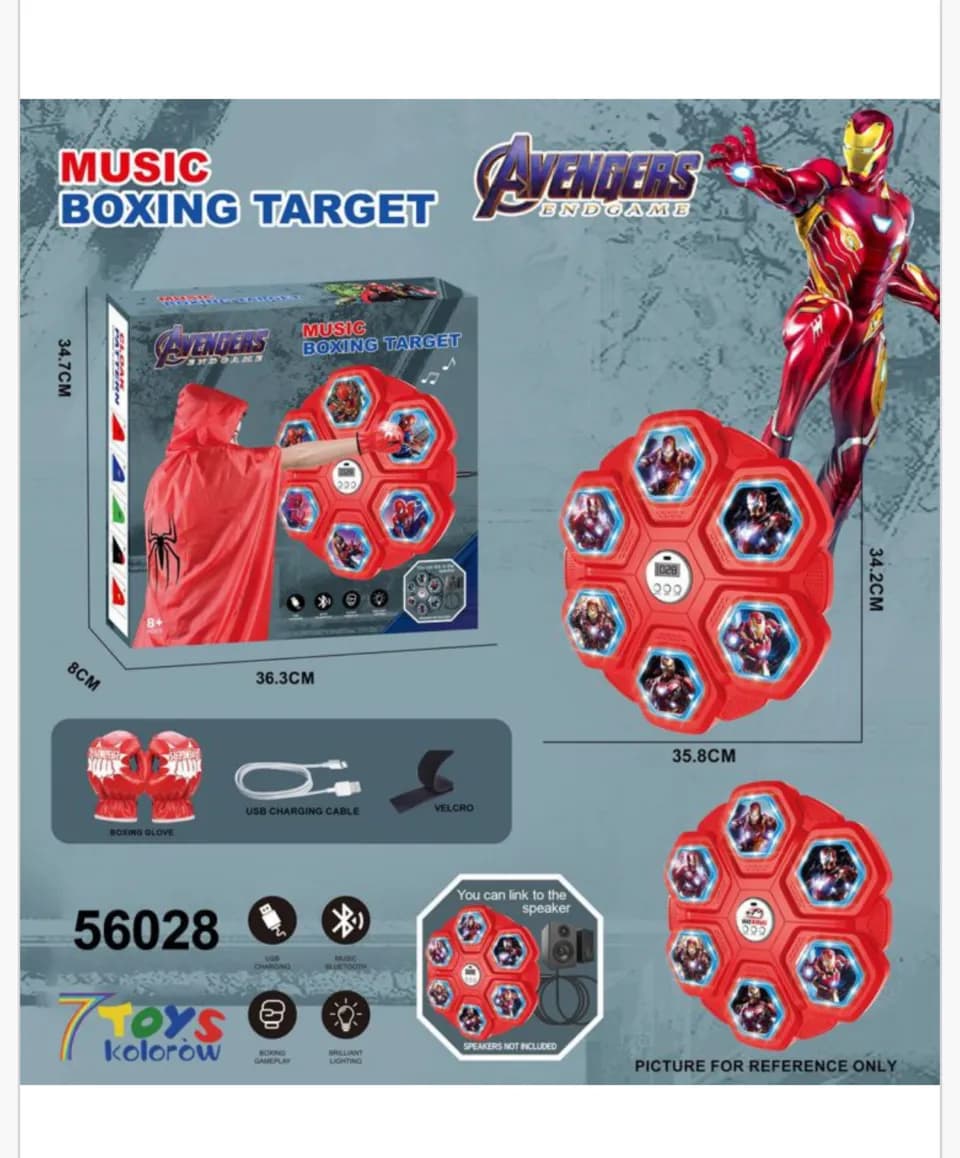 Music Boxing Target Avengers