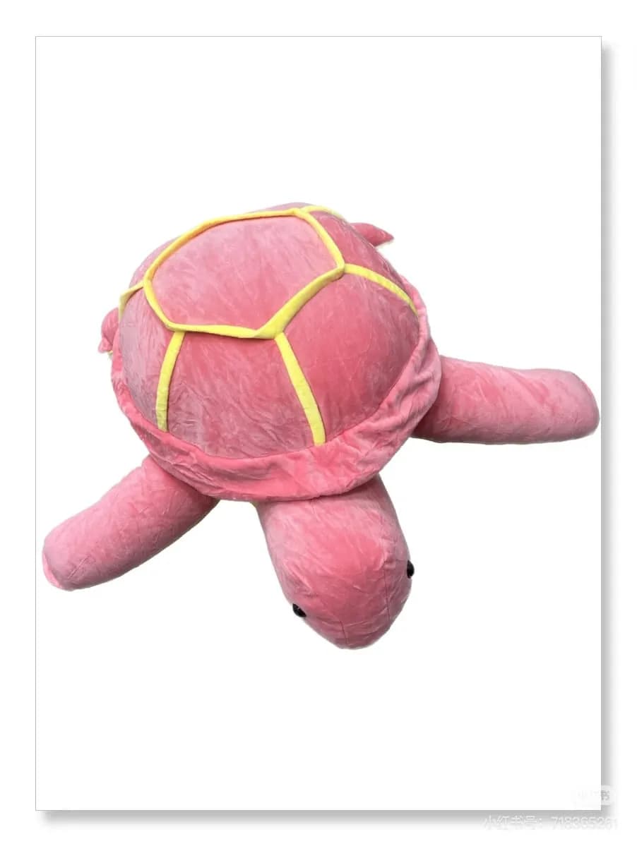 Maskotka na Kocyk Różowy Żółw Pluszowy, 6 szt.