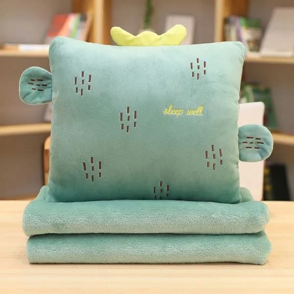 Maskotka Poduszka Kaktus Sleep Well Zielona na Kocyk