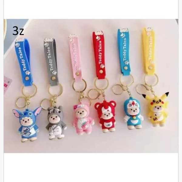 Brelok do Kluczy Teddy Tales Misie w Kostiumach 24 szt