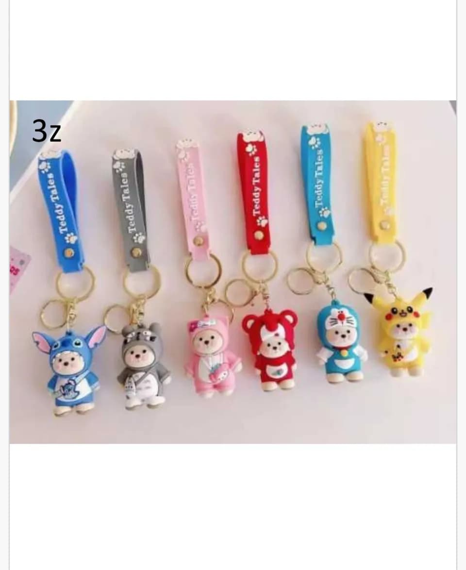 Brelok do Kluczy Teddy Tales Misie w Kostiumach 24 szt