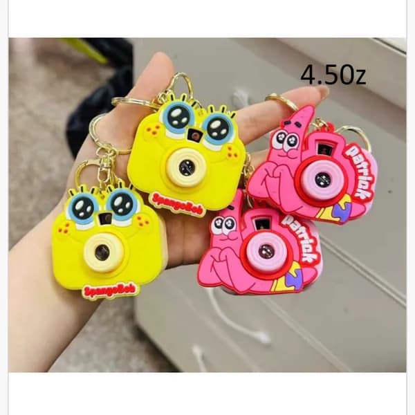 Brelok do Kluczy Aparat SpongeBob i Patryk 24 szt.