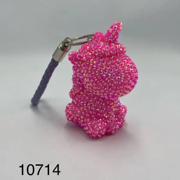 Zestaw do Robienia Bransoletek DIY Diamentowe - Brelok Jednorożec