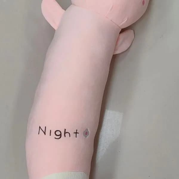 Maskotka Pluszowa 120cm Długa Świnka Poduszka Różowa Night+