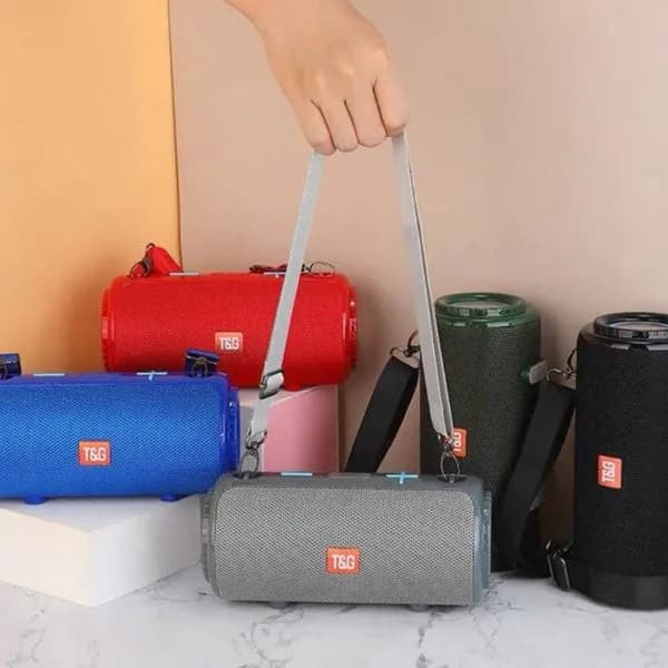 Głośnik na Bluetooth T&G z paskiem na ramię, mix kolorów
