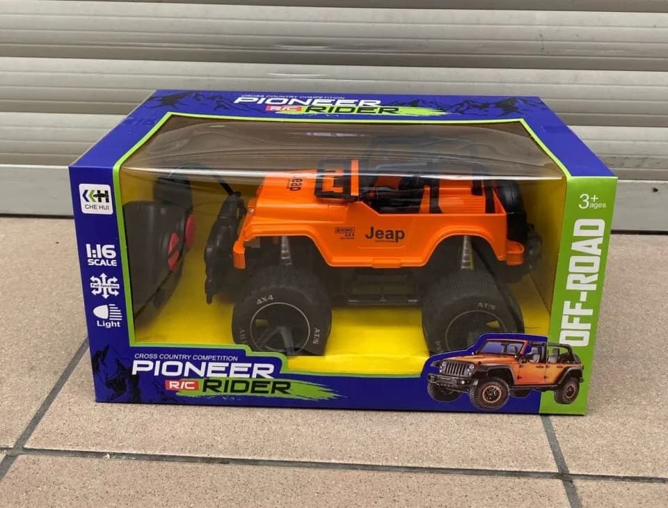 Samochód Sterowany RC Rider Pioneer 1:16 Off-Road Pomarańczowy