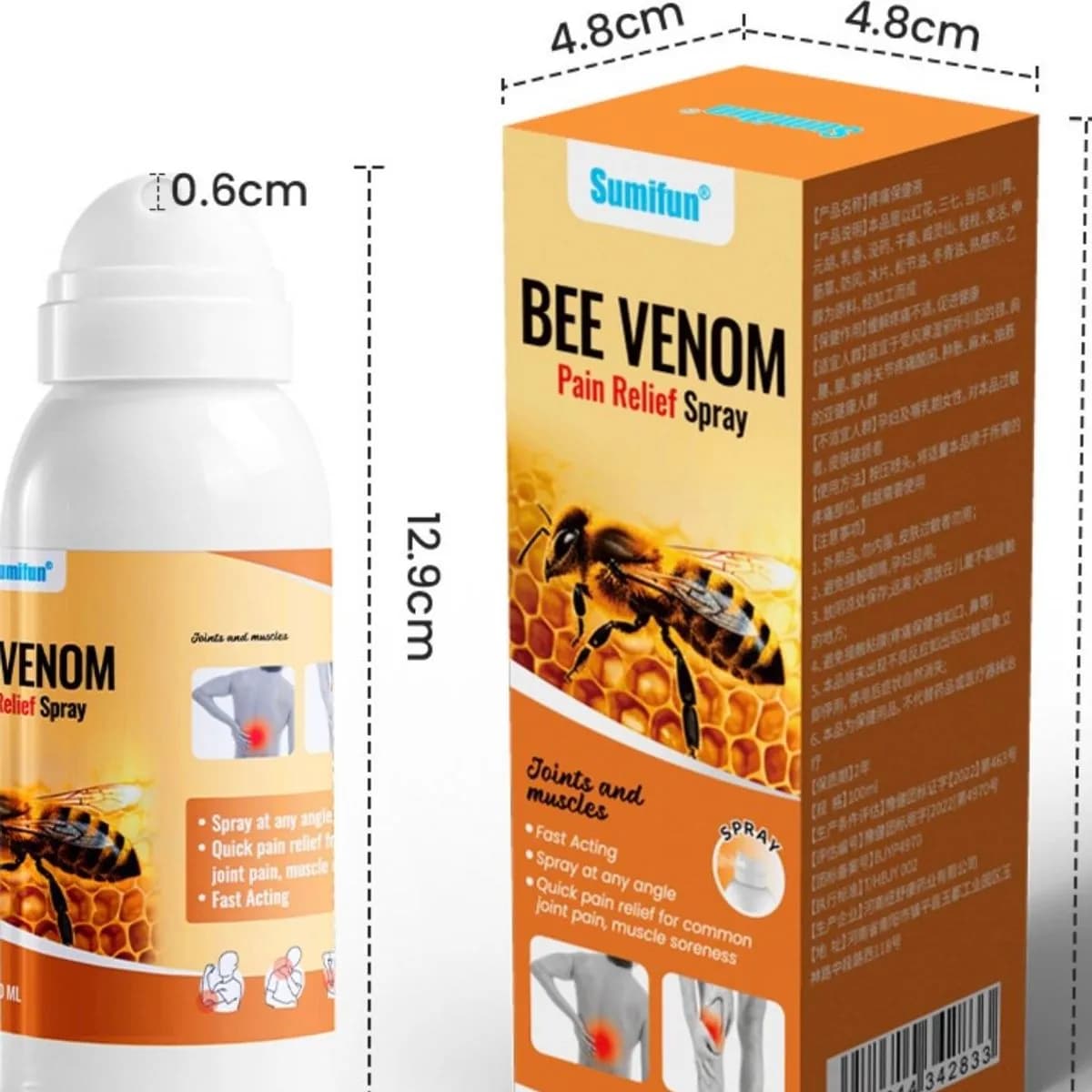 Spray Przeciwbólowy Sumifun Bee Venom 100ml