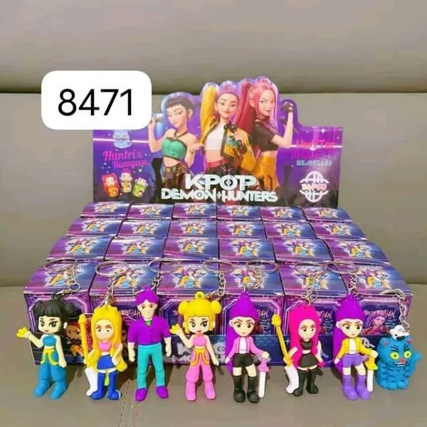 Brelok gumowy Kpop Huntris Demon Hunters 7-8cm