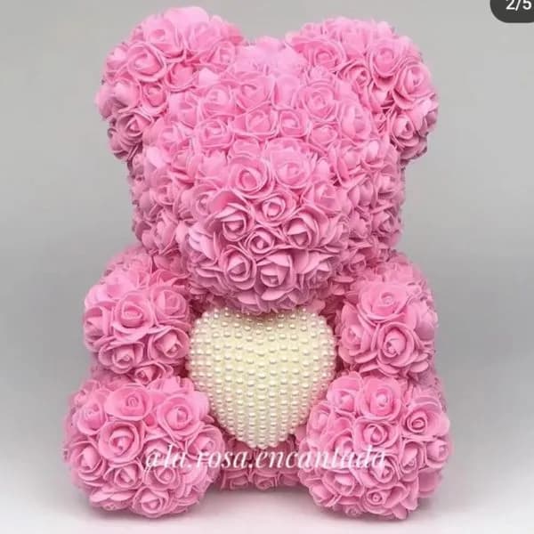 Pudełko Prezent Miś LED 25cm