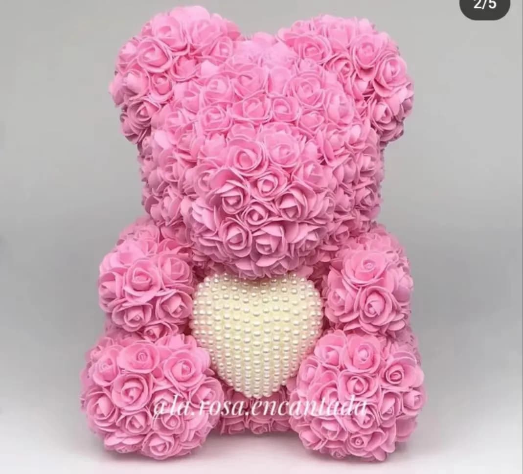 Pudełko Prezent Miś LED 25cm